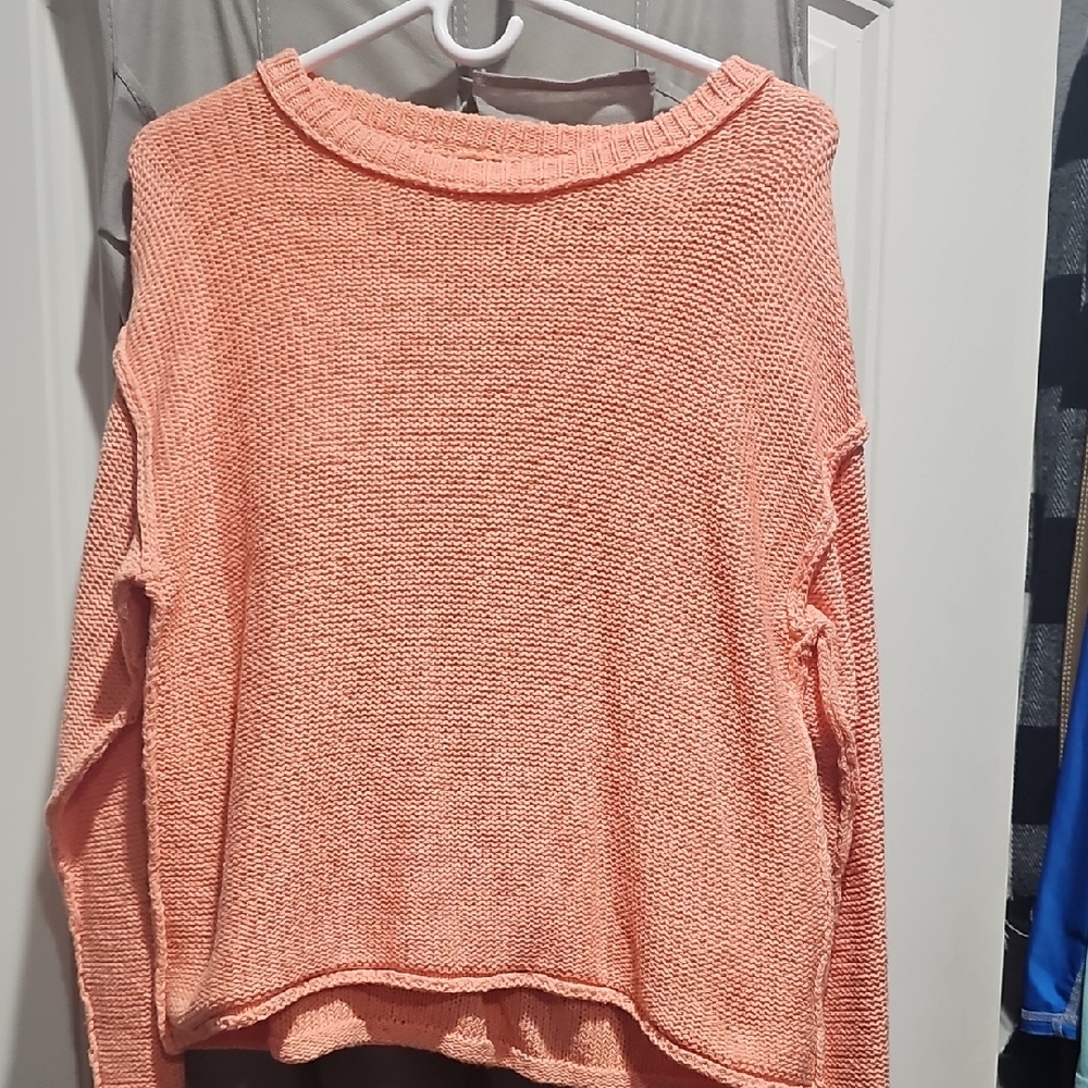 Together‎ Peach Knit Sweater